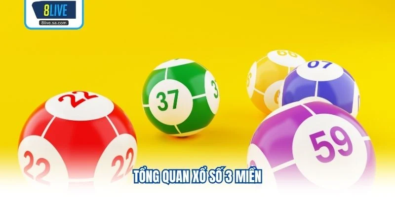 Tổng quan xổ số 3 miền
