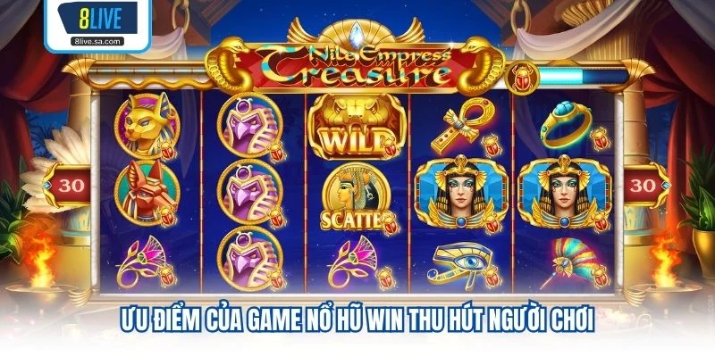 Ưu điểm của game nổ hũ win thu hút người chơi